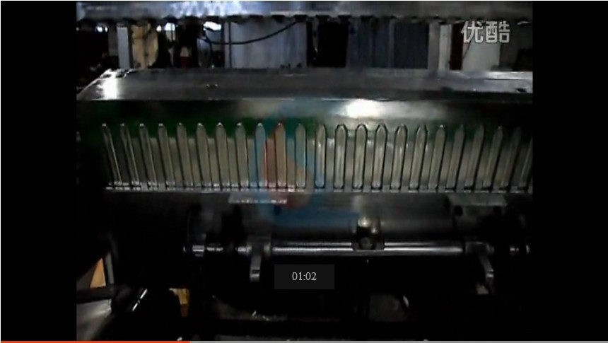 Video of Auto-solder bar casting machine 